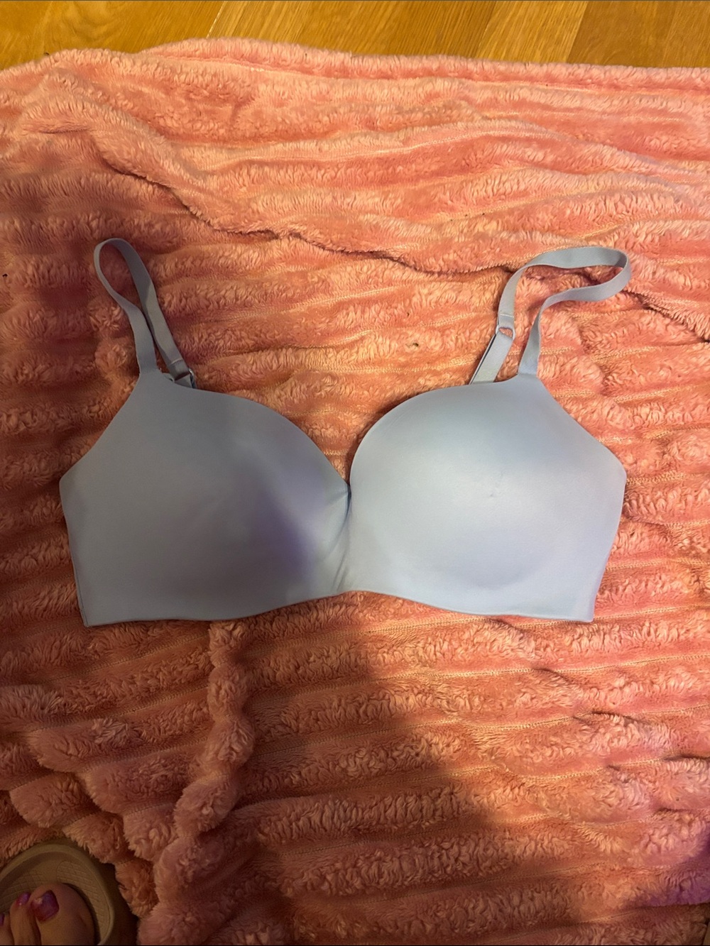 Bra , size 36C , baby blue color